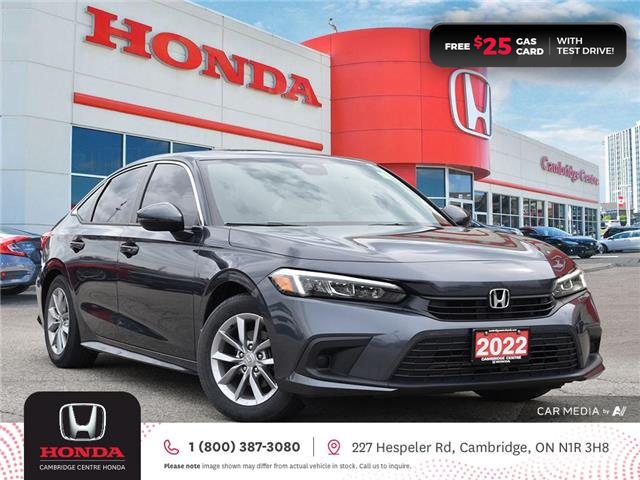 2022 Honda Civic EX (Stk: 24558A) in Cambridge - Image 1 of 28