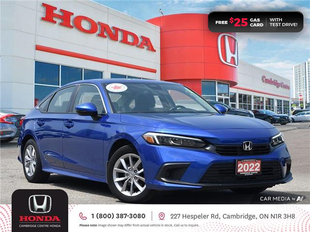 2022 Honda Civic EX (Stk: 24744A) in Cambridge - Image 1 of 27