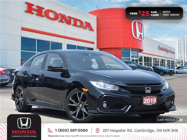 2019 Honda Civic Sport (Stk: 24717A) in Cambridge - Image 1 of 27