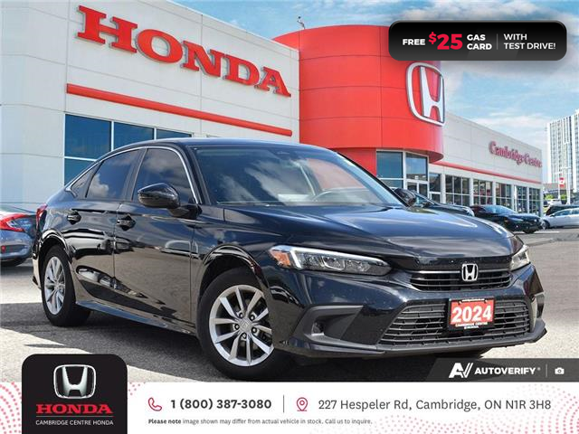 2024 Honda Civic EX (Stk: 25032A) in Cambridge - Image 1 of 27 2024 Honda Civic EX (Stk: 25032A) in Cambridge - Image 1 of 27
