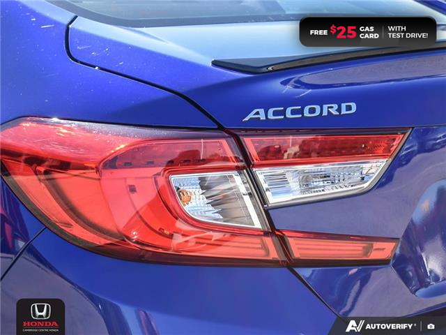 2021 Honda Accord Sport 2.0T (Stk: 25013A) in Cambridge - Image 13 of 28