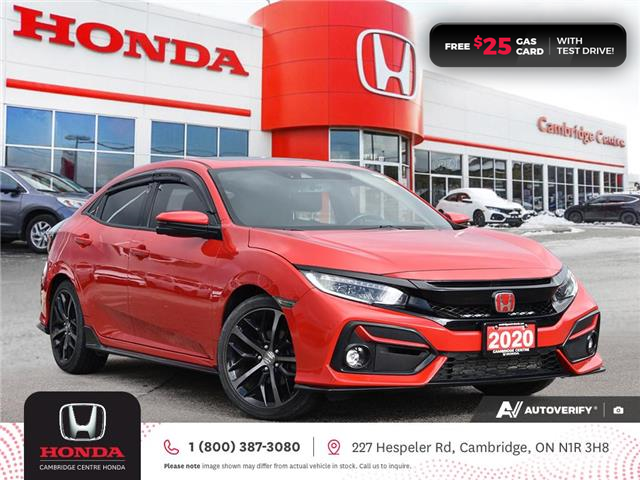 2020 Honda Civic Sport Touring (Stk: U5714) in Cambridge - Image 1 of 27