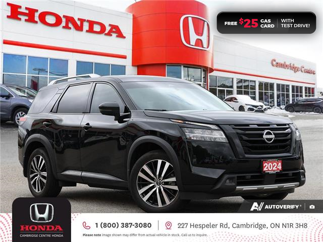 2024 Nissan Pathfinder Platinum (Stk: 24696A) in Cambridge - Image 1 of 27