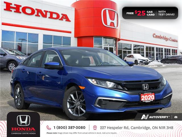 2020 Honda Civic EX Blue with 160,561km at $20,521