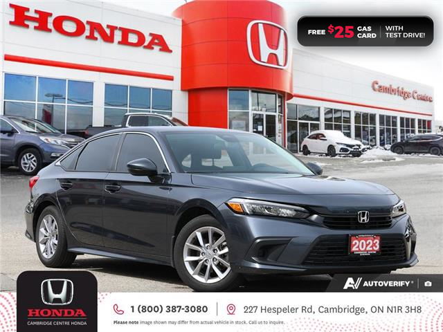 2023 Honda Civic EX (Stk: 24687A) in Cambridge - Image 1 of 28