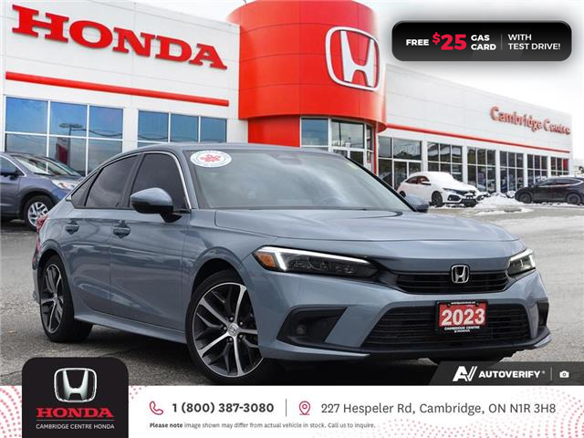 2023 Honda Civic Touring (Stk: 25153A) in Cambridge - Image 1 of 28