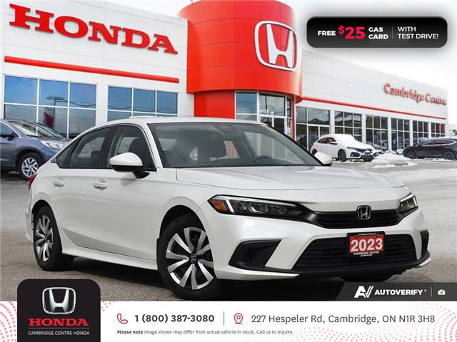 2023 Honda Civic LX (Stk: 25029A) in Cambridge - Image 1 of 28