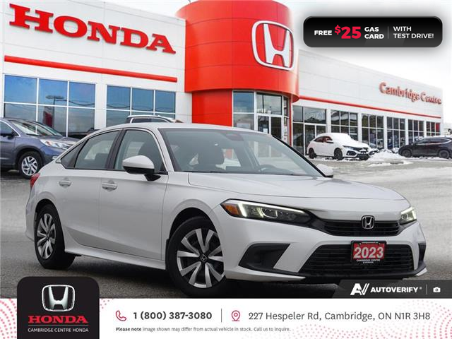 2023 Honda Civic LX (Stk: 25203A) in Cambridge - Image 1 of 28
