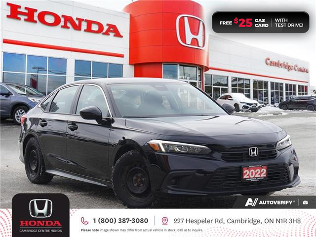 2022 Honda Civic LX (Stk: U5730) in Cambridge - Image 1 of 28