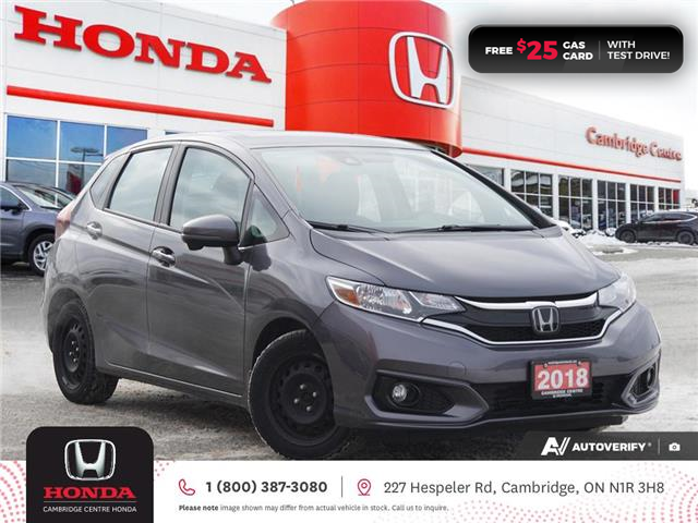 2018 Honda Fit EX Grey with 93,786km at $20,521
