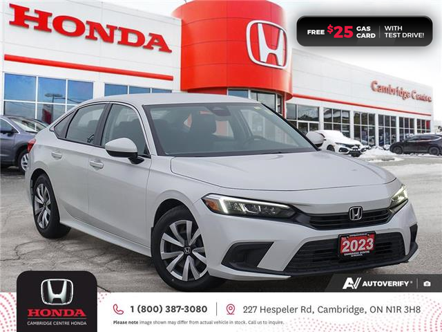 2023 Honda Civic LX (Stk: 25259A) in Cambridge - Image 1 of 28