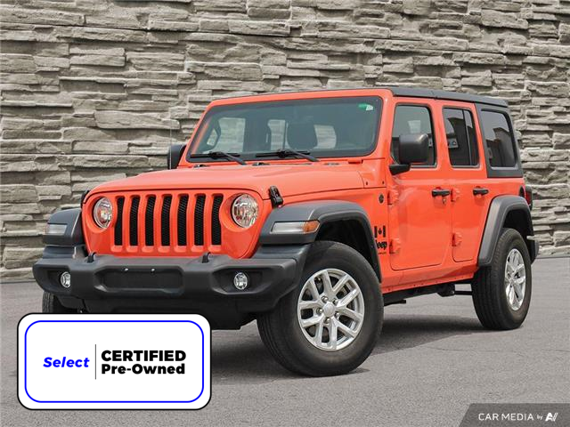 2023 Jeep Wrangler Sport (Stk: 91663) in Brantford - Image 1 of 27