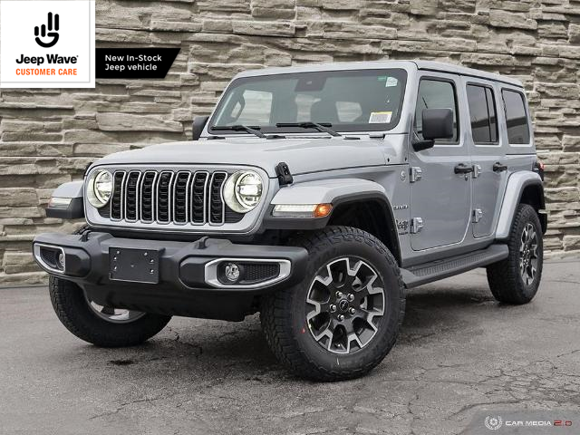 2024 Jeep Wrangler Sahara (Stk: J5034) in Brantford - Image 1 of 27