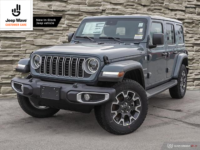 2024 Jeep Wrangler Sahara (Stk: J5063) in Brantford - Image 1 of 27