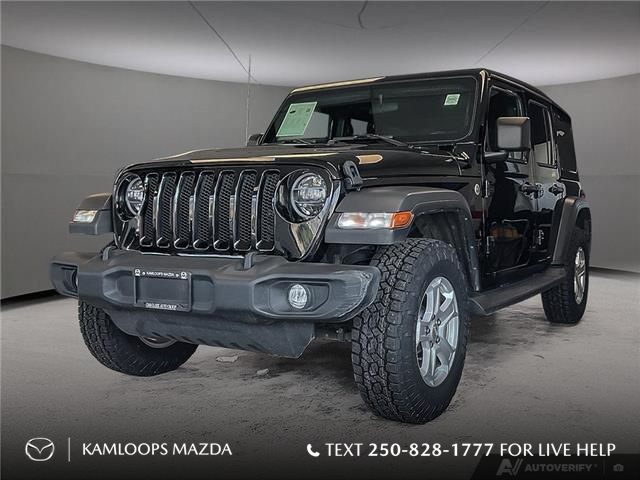 2021 Jeep Wrangler Unlimited Sport (Stk: NS116A) in Kamloops - Image 1 of 24