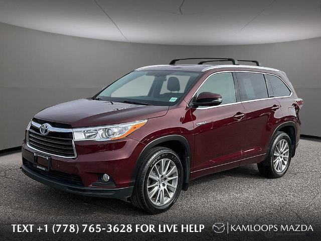 2015 Toyota Highlander Hybrid XLE (Stk: NR124A) in Kamloops - Image 1 of 24