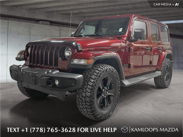 2021 Jeep Wrangler Unlimited Sahara (Stk: R4576A) in Kamloops - Image 1 of 26
