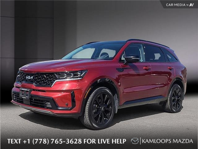 2023 Kia Sorento 2.5T SX w/Black Leather (Stk: 5H0260A) in Kamloops - Image 1 of 24