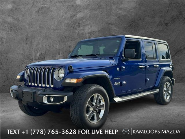 2018 Jeep Wrangler Unlimited Sahara (Stk: L5233A) in Kamloops - Image 1 of 25