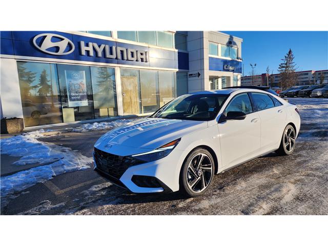 2023 Hyundai Elantra N Line Ultimate (Stk: N436594) in Calgary - Image 1 of 8