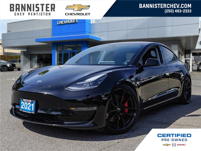 2021 Tesla Model 3 Performance (Stk: B10569) in Penticton - Image 1 of 15