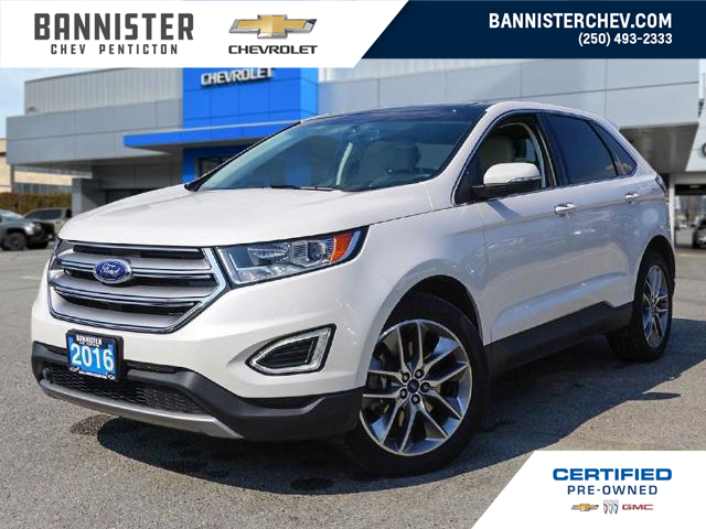 2016 Ford Edge Titanium (Stk: B10670) in Penticton - Image 1 of 21
