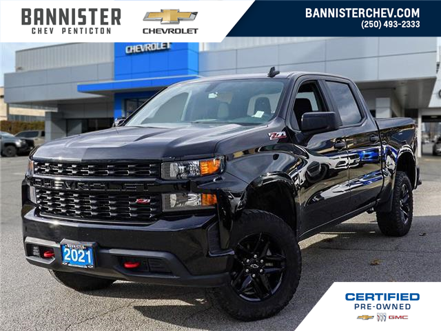 2021 Chevrolet Silverado 1500 Custom Trail Boss (Stk: B10814) in Penticton - Image 1 of 19