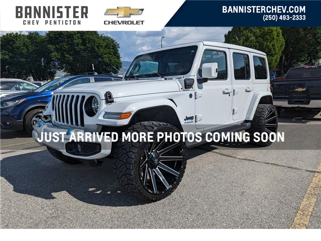 2021 Jeep Wrangler 4xe (PHEV) Sahara (Stk: B10843) in Penticton - Image 1 of 3
