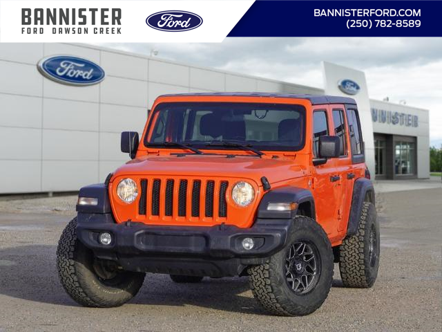 2020 Jeep Wrangler Unlimited Sport (Stk: FS239225A) in Dawson Creek - Image 1 of 21