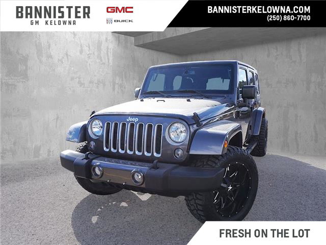 2018 Jeep Wrangler JK Unlimited Sahara (Stk: O21-983A) in Kelowna - Image 1 of 16