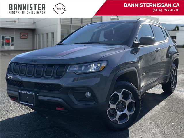 2022 Jeep Compass Trailhawk (Stk: N235-4949A) in Chilliwack - Image 1 of 25