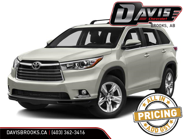 2016 Toyota Highlander Limited (Stk: 267673) in Brooks - Image 1 of 13