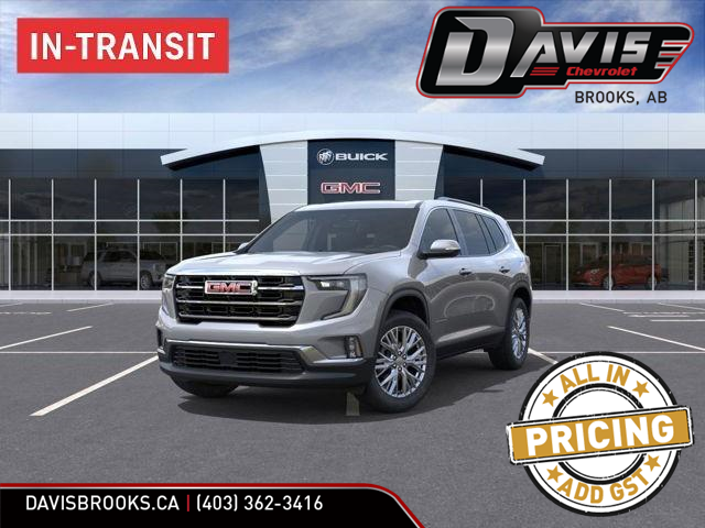 2025 GMC Acadia Elevation (Stk: 370156) in Brooks - Image 1 of 6