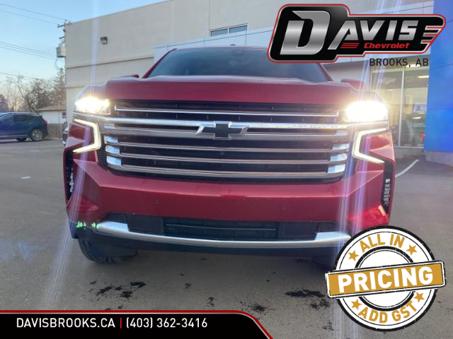 2021 Chevrolet Tahoe High Country (Stk: 221745) in Brooks - Image 1 of 22
