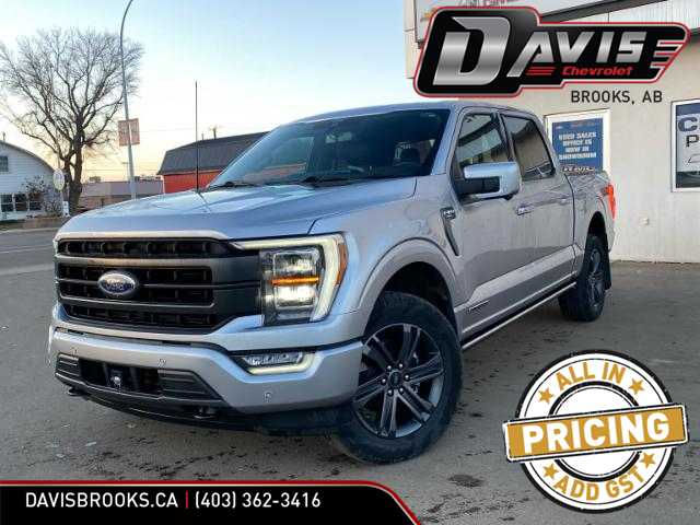 2022 Ford F-150 Lariat (Stk: 254056) in Brooks - Image 1 of 11