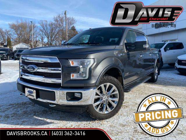 2016 Ford F-150 Lariat (Stk: 255795) in Brooks - Image 1 of 29