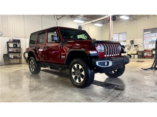 2021 Jeep Wrangler Unlimited Sahara (Stk: P0059A) in Québec - Image 1 of 63