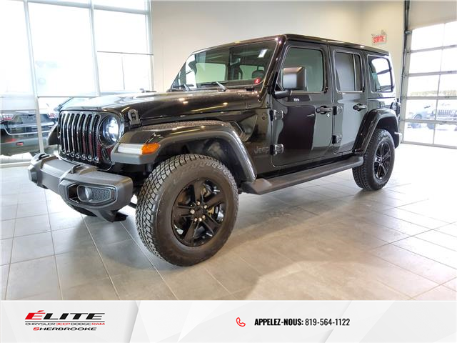 2022 Jeep Wrangler Unlimited Sahara (Stk: L22170) in Sherbrooke - Image 1 of 21
