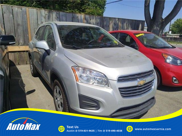 2016 Chevrolet Trax LS (Stk: B1417) in Sarnia - Image 1 of 1