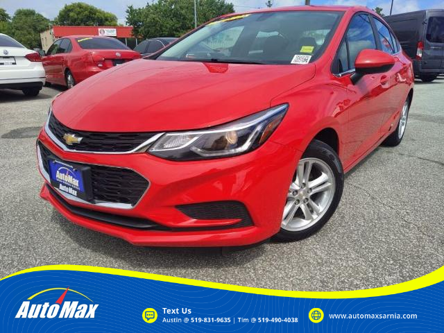 2017 Chevrolet Cruze LT Auto (Stk: B1476) in Sarnia - Image 1 of 30
