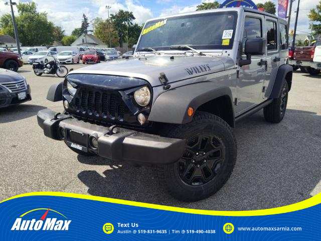 2016 Jeep Wrangler Unlimited Sport (Stk: B1441) in Sarnia - Image 1 of 30