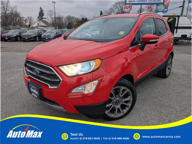 2019 Ford EcoSport Titanium (Stk: B1743) in Sarnia - Image 1 of 27