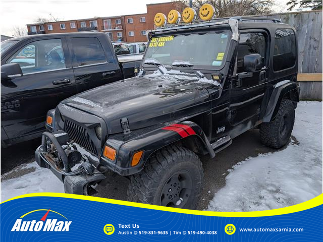 2003 Jeep TJ Sahara (Stk: B1712A) in Sarnia - Image 1 of 5