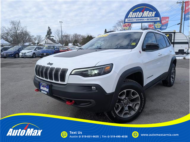 2022 Jeep Cherokee Trailhawk (Stk: B1773) in Sarnia - Image 1 of 30
