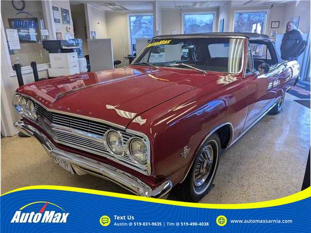 1965 Chevrolet MALIBU SS 283 V8 CONVERTIBLE (Stk: CONSIGNMENT) in Sarnia - Image 1 of 18