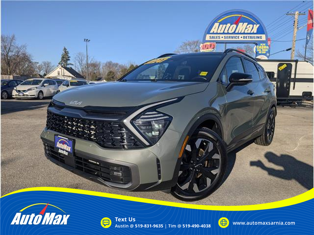 2023 Kia Sportage X-Line Limited w/Green Interior (Stk: B1801) in Sarnia - Image 1 of 30