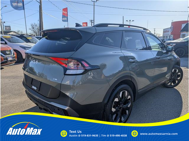 2023 Kia Sportage X-Line Limited w/Green Interior (Stk: B1801) in Sarnia - Image 5 of 30