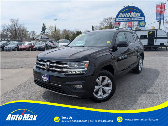 2019 Volkswagen Atlas 3.6 FSI Comfortline (Stk: B1818) in Sarnia - Image 1 of 28