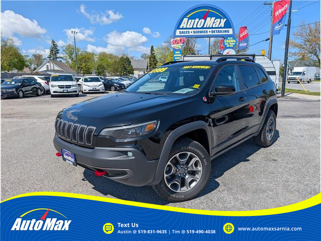2022 Jeep Cherokee Trailhawk (Stk: B1775) in Sarnia - Image 1 of 28
