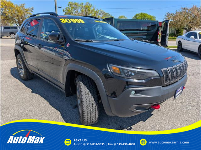 2022 Jeep Cherokee Trailhawk (Stk: B1775) in Sarnia - Image 3 of 28